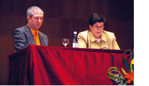 Javier Gimeno y Marina Cano