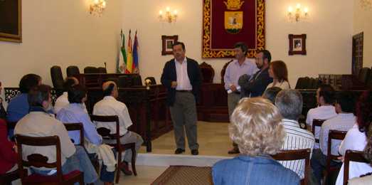 Recepción en el Ayuntamiento de Medina Sidonia